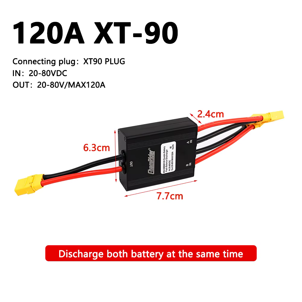 Convertisseur de décharge de batterie double