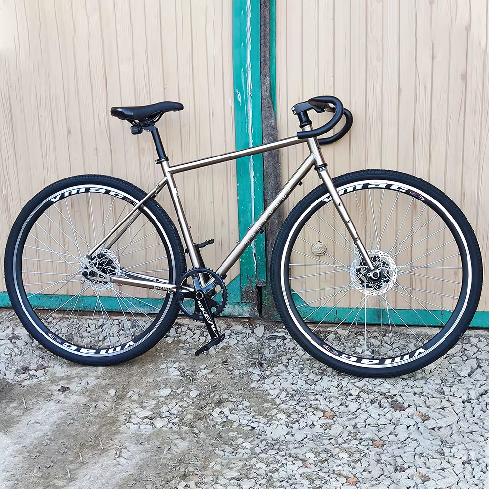 Cadre de vélo de route/gravel TSUNAMI CX01 en acier CR-MO
