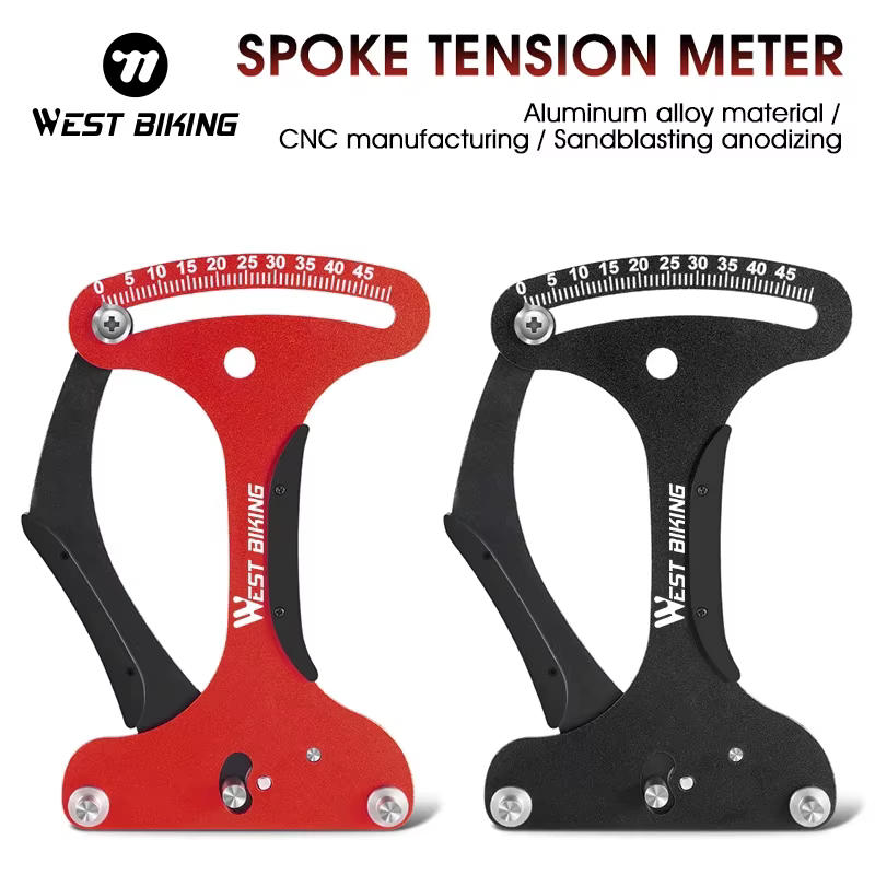WEST BIKING-Tensiomètre pour roue de vélo de route et VTT