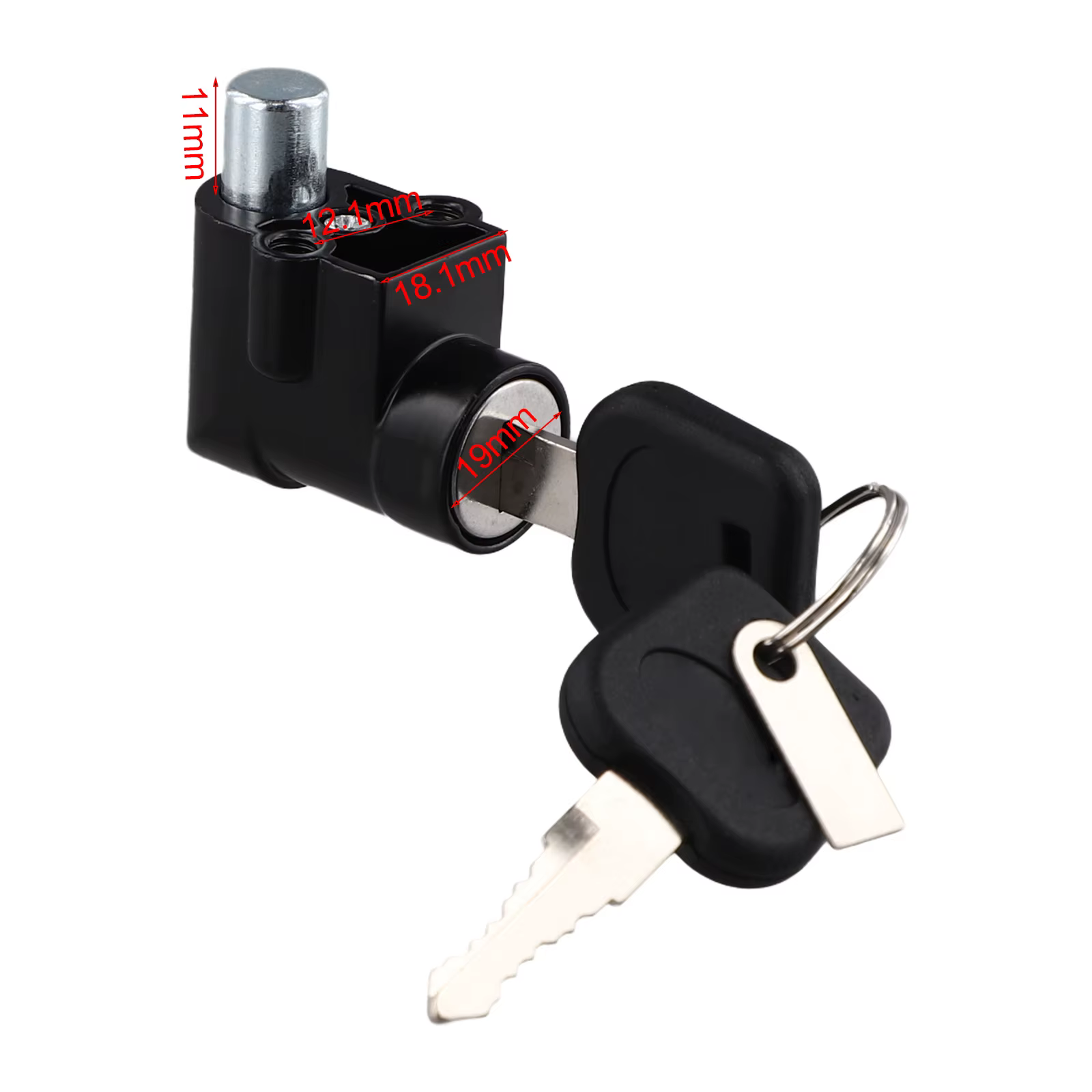 Serrure de boîtier de batterie avec 2 clés pour boîtier de batterie Hailong
