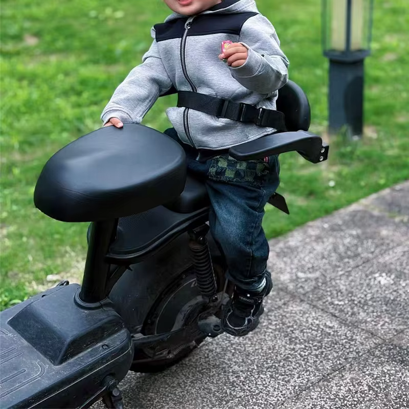 Nouveau vélo électrique pliable siège arrière pour enfants barrière de sécurité Anti-chute type de levage étanche
