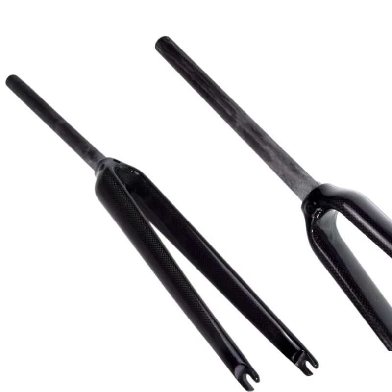 Fourche en carbone 25.4mm vélo de route de course brillant mat 3K UD