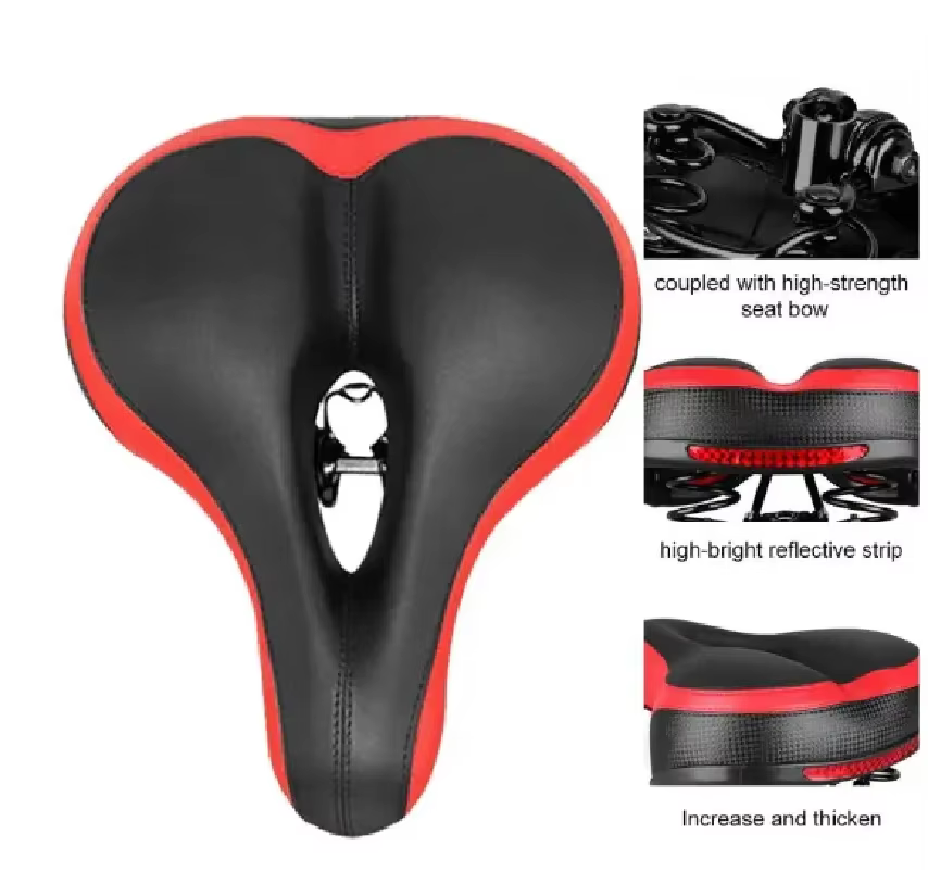 Selle de vélo 3D en gel extra large
