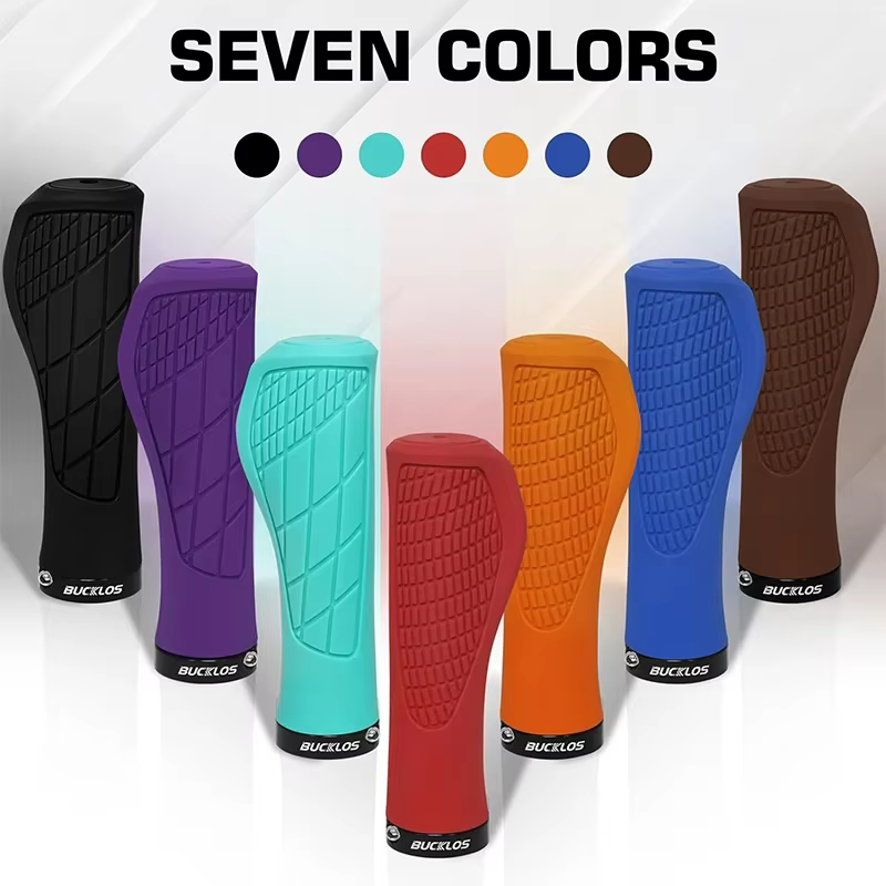 BUCKLOS poignées de guidon de vélo de montagne ergonomiques confortables