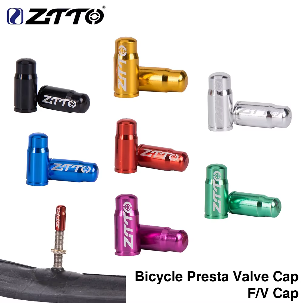 ZTTO 2 pièces vtt vélo de montagne Presta bouchons de Valve F/V protecteur