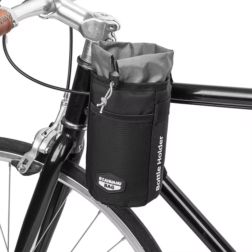 Pochette porte-bouteille isotherme portable pour VTT et vélo de route
