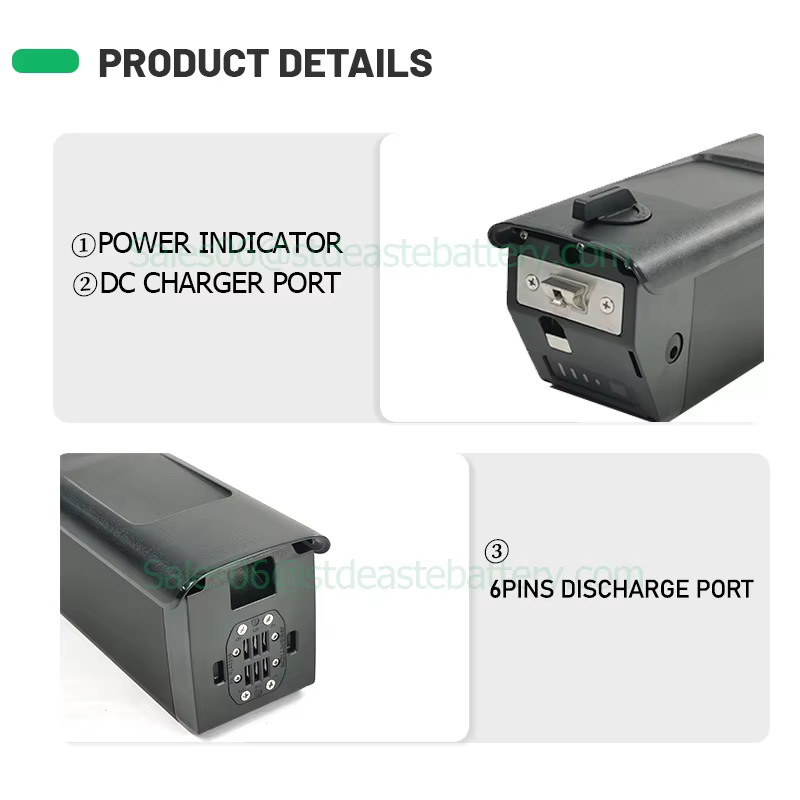 Batterie Lithium-ion 48v ebike 17.5Ah