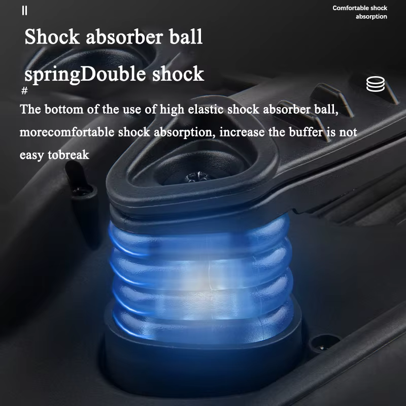 DRCKHROSComfortable selle de vélo Double Absorption des chocs siège de cyclisme de banlieue haute élastique élargir vtt
