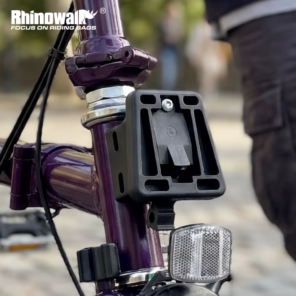 Adaptateur de support avant pour vélo Rhinowalk compatible avec les vélos pliants Brompton