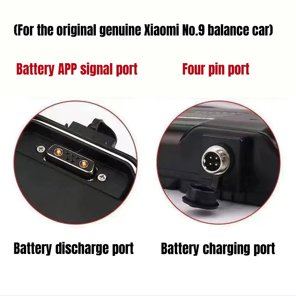 👍 👍 Batterie originale Ninebot pour trottinette électrique 54.8V 4400mAh 4 broches Lithium pour Mini Pro Scooter No.9