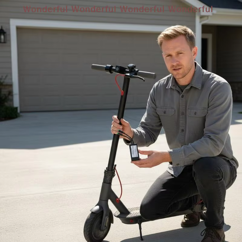 Contrôleur de vitesse réglable pour trottinette électrique : une expérience de conduite rapide et sûre