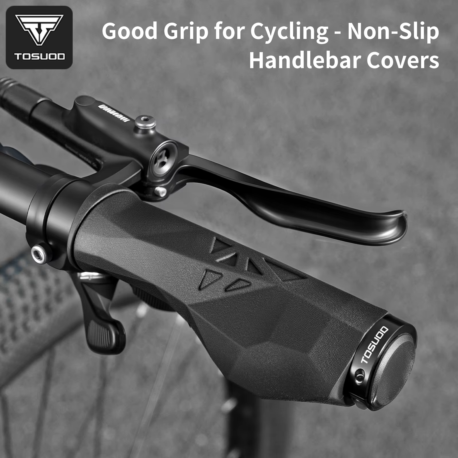 Poignées de guidon de vélo ergonomiques TOSUOD