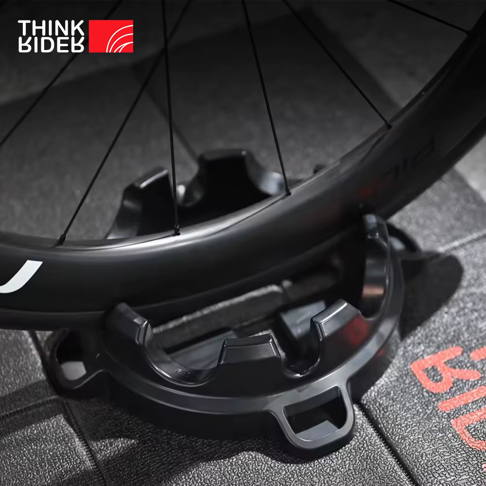 ThinkRider-Support de roue avant pour entraîneur de vélo d'intérieur