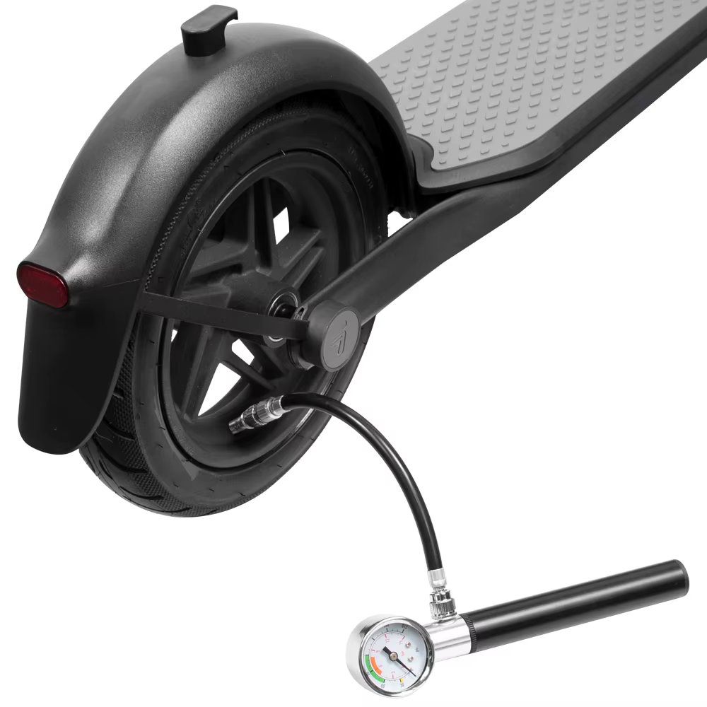 Pompe de scooter électrique portable avec jauge
