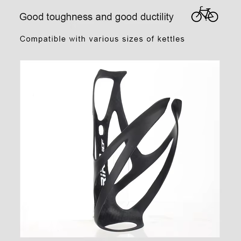 Bouteille d'eau de vélo entièrement en fibre de carbone ultralégère