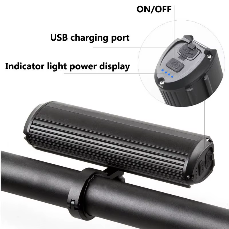 Feu de vélo 8000mAh 5 LED