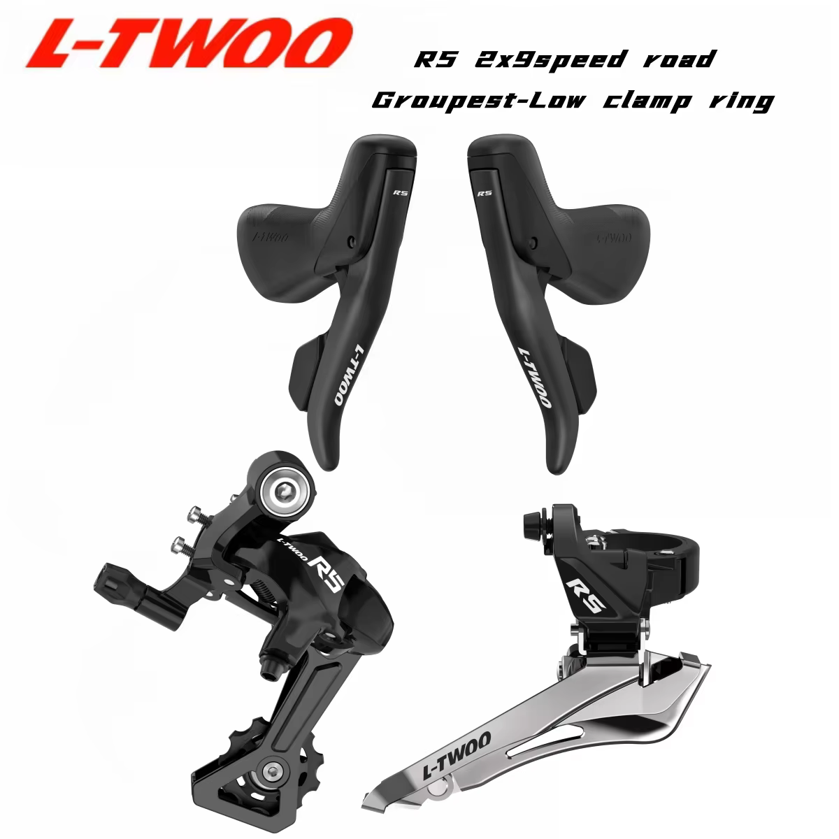 Groupe de transmission pour vélo de route L-TWOO R5 2x9 vitesses