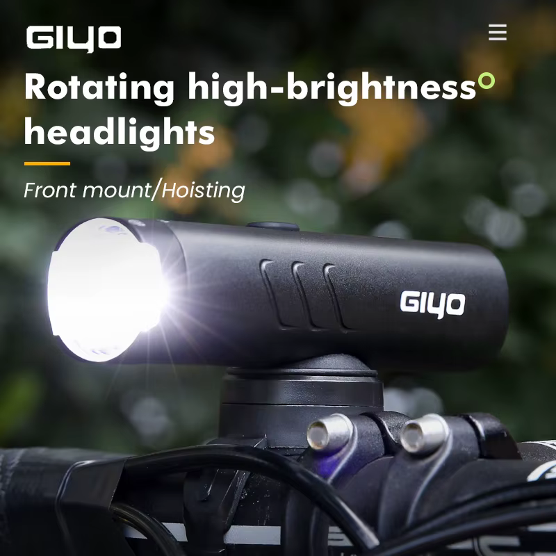 Lampe de vélo Giyo 900-1500 LM