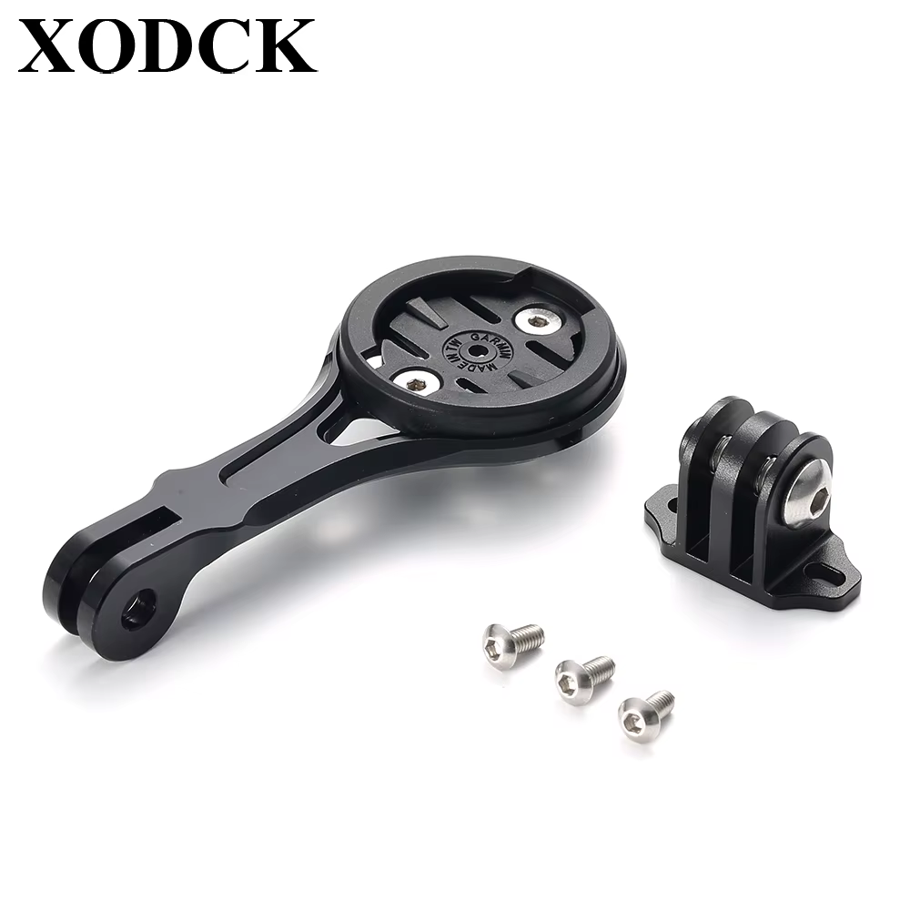 Pour Trek Bontrager Blendr BMC ICS Cervelo tige de vélo guidon avant Gopro Combo support pour Garmin 1050 Wahoo Bryton IGPSPORT