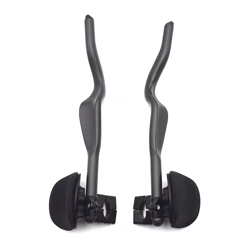Vélo de route Triathlon temps d'essai 3K repose-vélo entièrement en carbone guidon TT 35 ° Pour extension