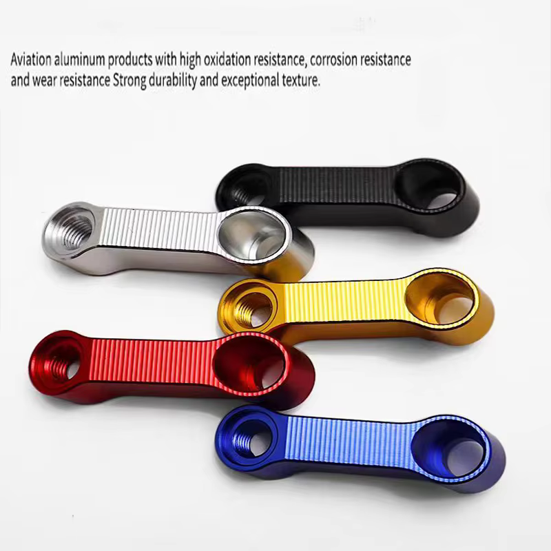 Adaptateur de fixation avant pour rétroviseur de moto et vélo électrique 10MM – Support de base étendu avec vis