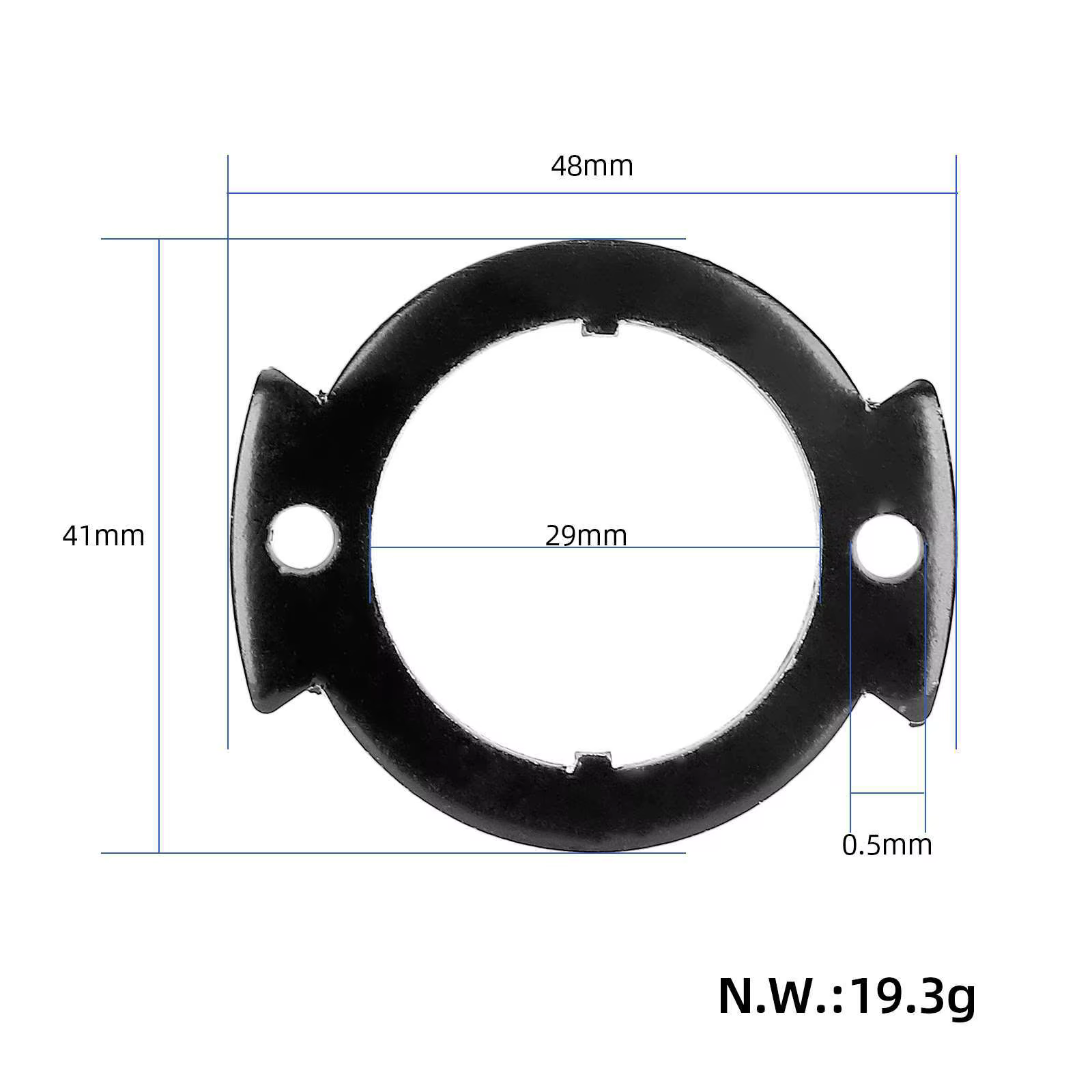 Bouchon de limite de direction en métal pour trottinette électrique Ninebot F30 F40