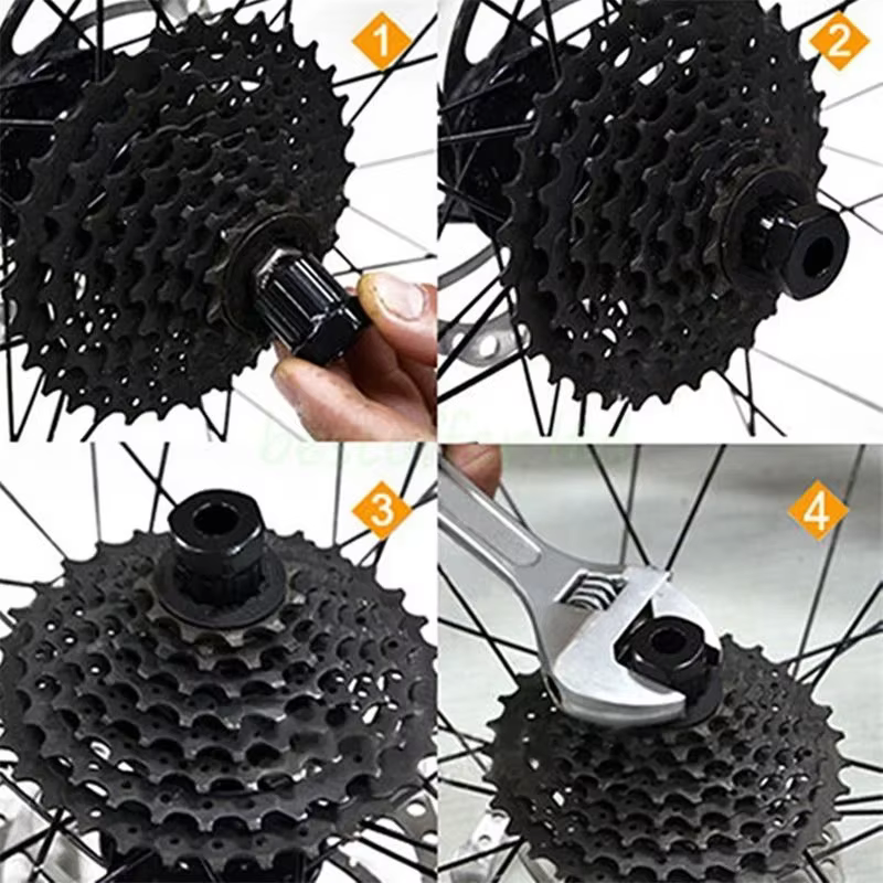 Outil de réparation de dissolvant de verrouillage de roue libre de Cassette de vélo pour Shimano serrure de volant