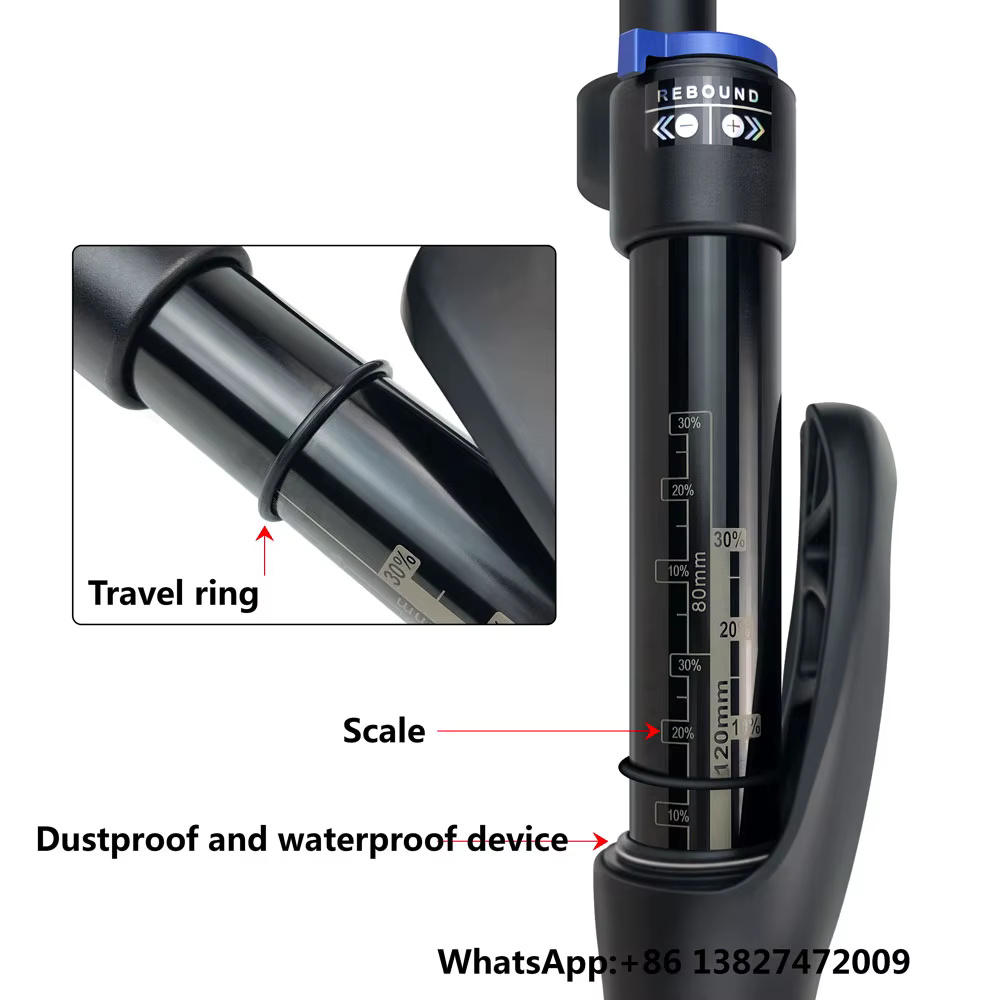 MAGICBROS fourche de vélo électrique Suspension pneumatique 20 26 pouces 4.0