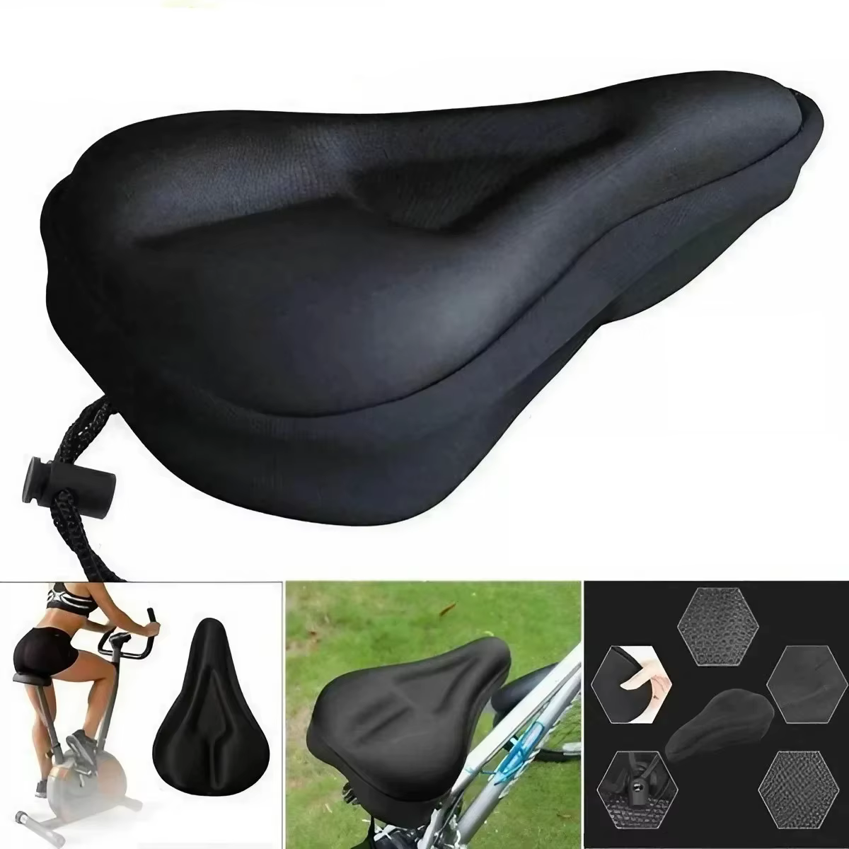 Housse de selle de vélo 1 pièce
