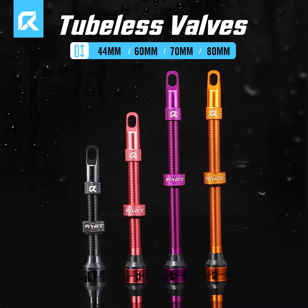 RYET Presta vannes Tubeless 44/60/70/80mm