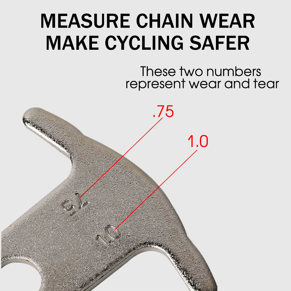 Règle de mesure de vélo, outil de réparation de vélo, accessoires de cyclisme