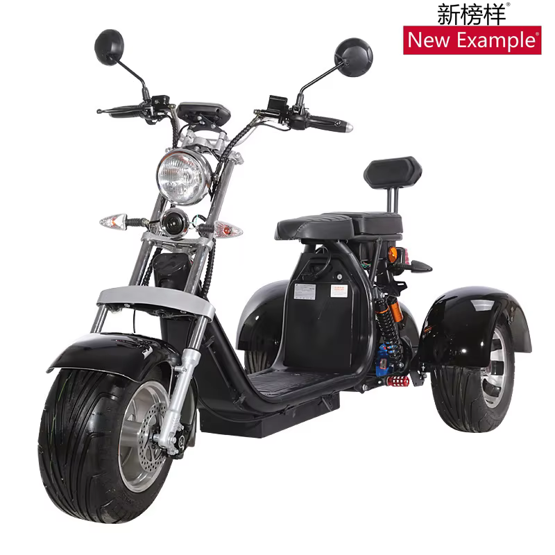 Tricycle électrique 12 pouces avec pneus larges pour adultes