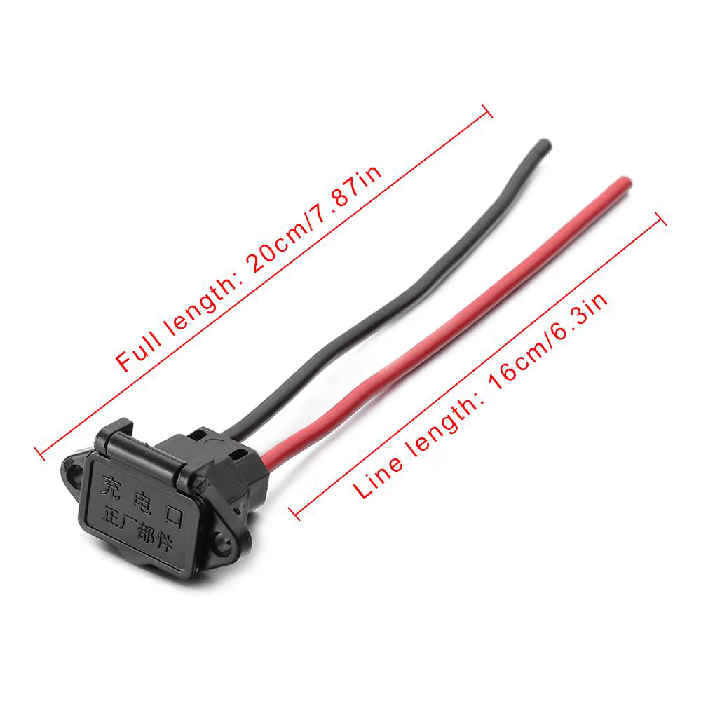 Prise de charge de batterie de vélo électrique