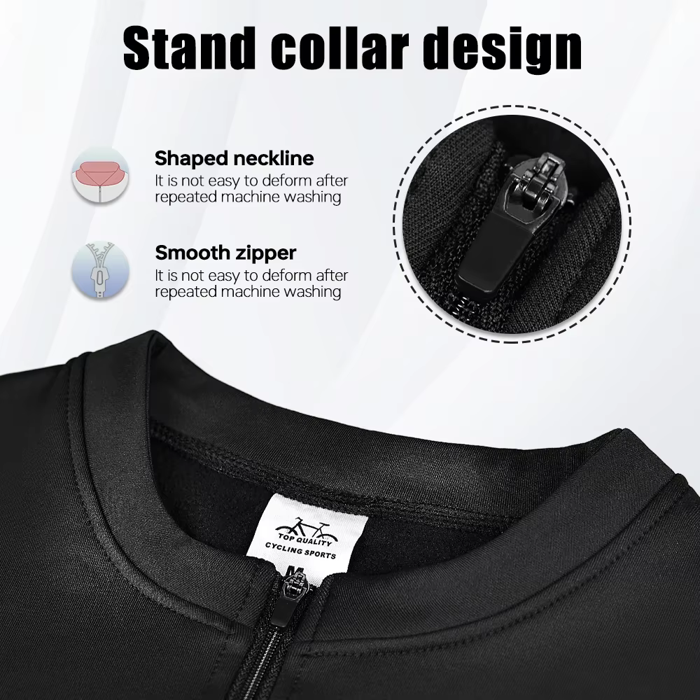 X-TIGER Veste de cyclisme d'hiver pour homme en polaire thermique Chemise de vélo VTT Ciclismo Maillot