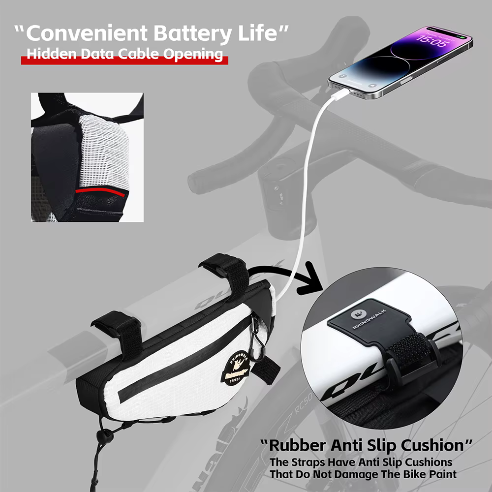 Rhinowalk – sac triangulaire de vélo