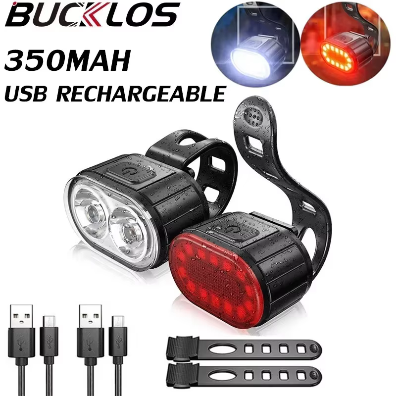 Feu avant et arrière de vélo LED