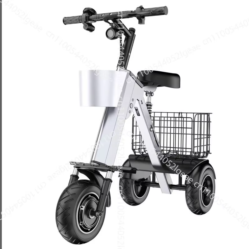 Scooter électrique pliable léger 48V pour deux personnes