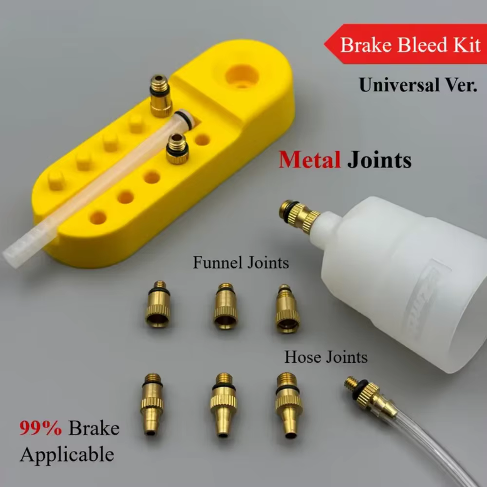 Kit de purge d'huile et d'entretien des freins à disque hydrauliques pour vélo électrique et trottinette
