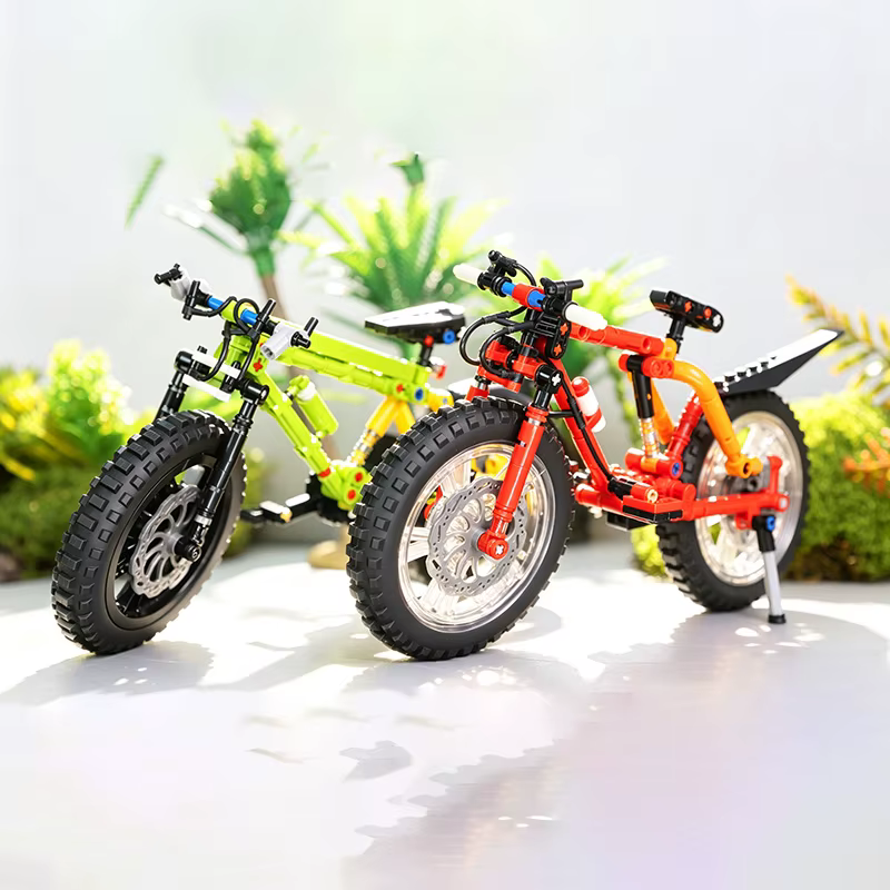 Blocs de construction de vélo de montagne à technologie mécanique