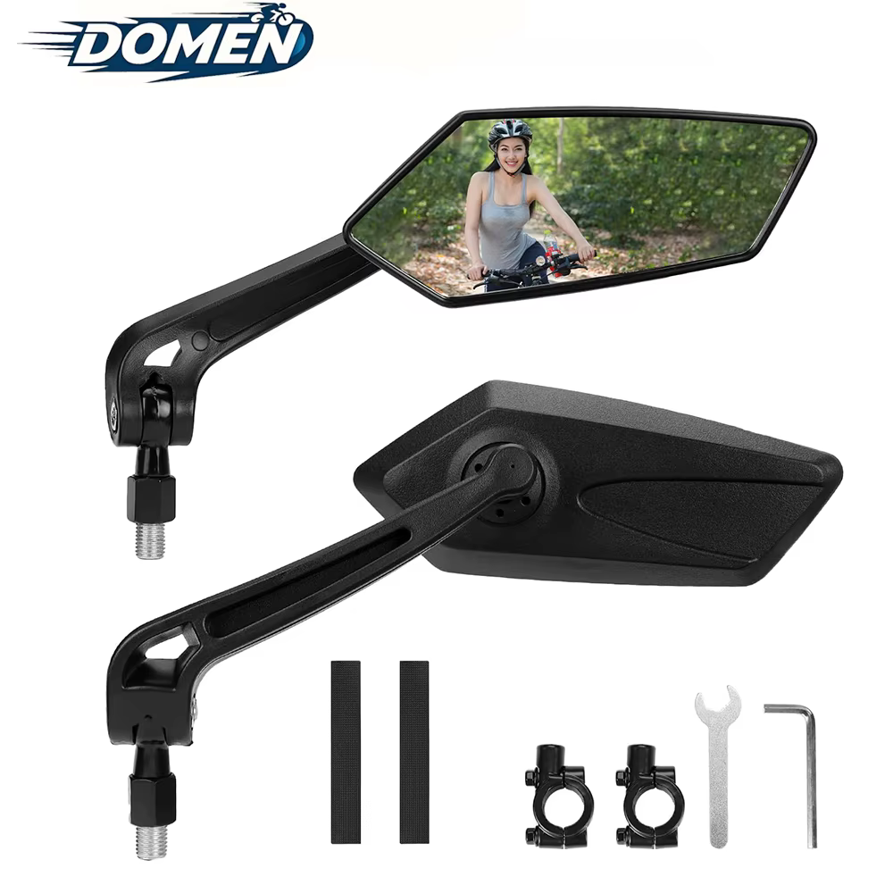 DOMEN rétroviseur grand Angle de vélo cyclisme 360 ° Rétroviseurs de guidon