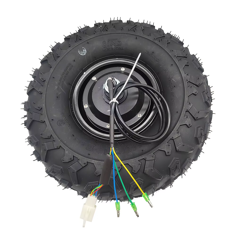 Moteur de brouette électrique tout Terrain 24V 36V 48V 350W 500W