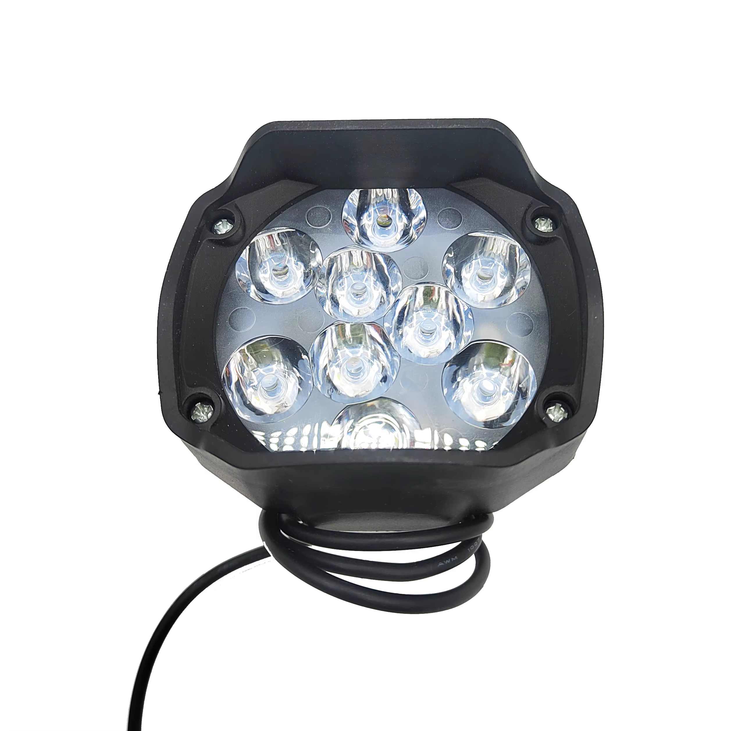 Ebike lumière LED 24V 36V 48V 60V 72V 15W phare de vélo électrique étanche