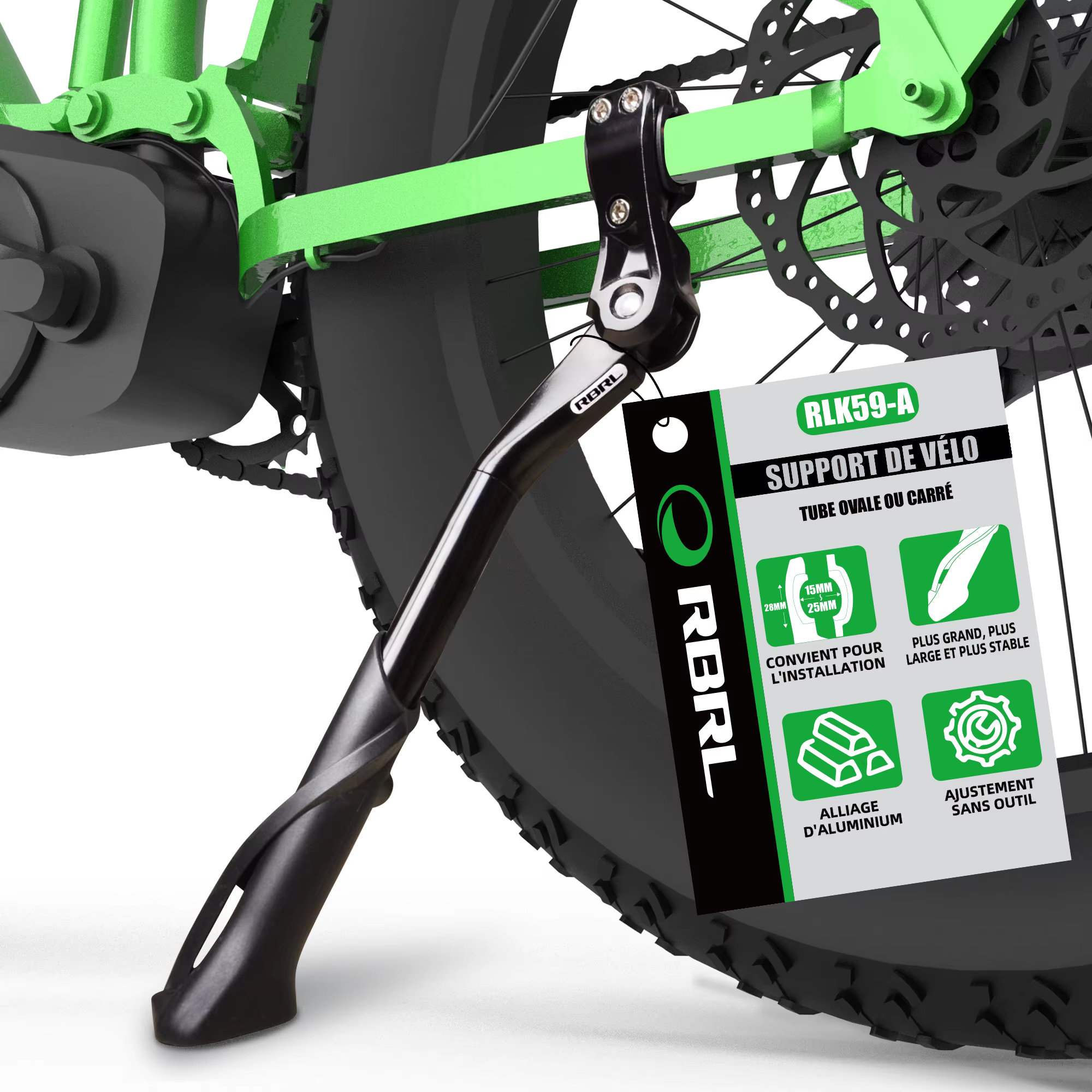RBRL béquille de vélo E