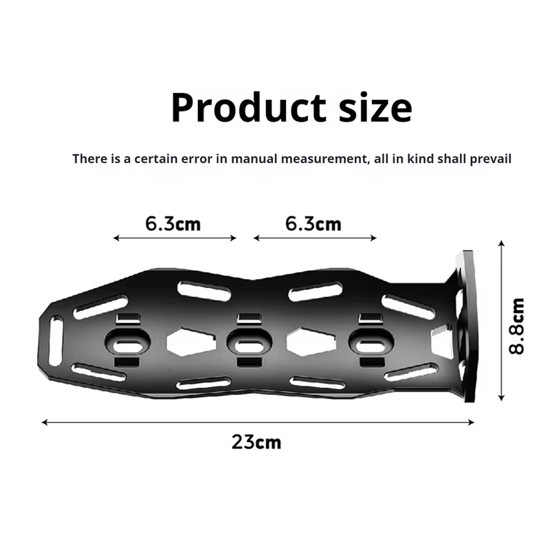 Support de sac de vélo multifonction facile à installer
