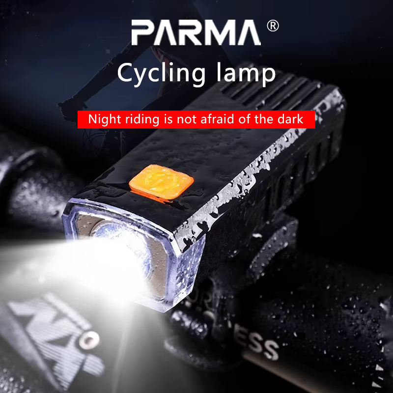 PARMA Phare de vélo de nuit avec lumière forte