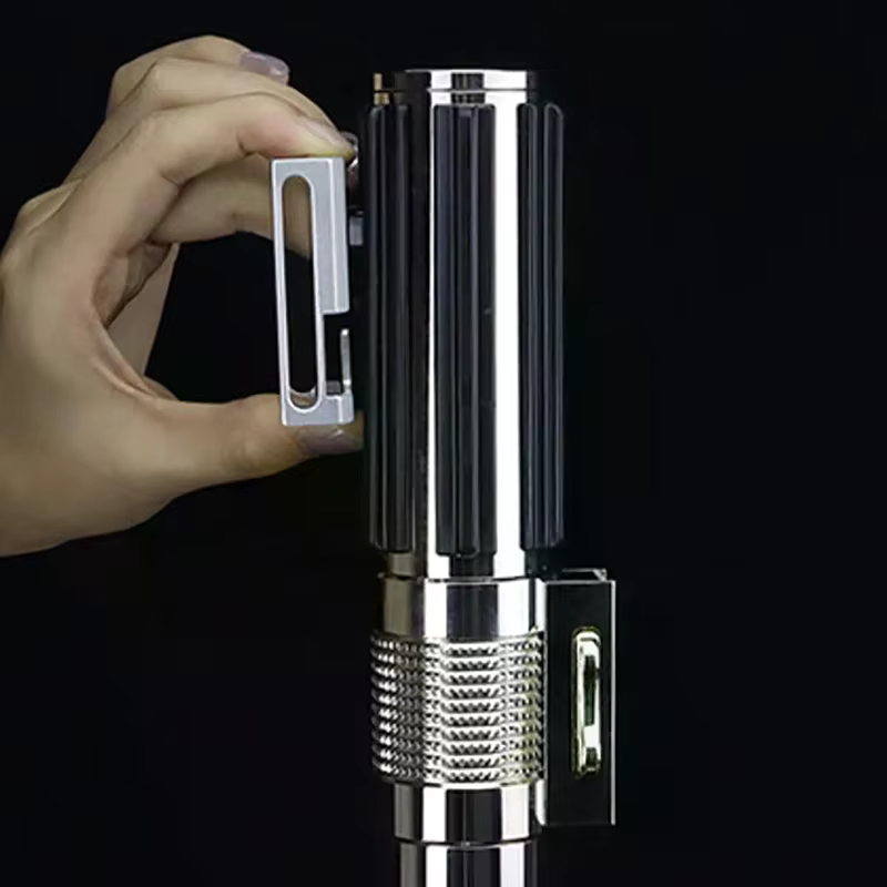 Accessoires pour sabre laser, Clip de ceinture, support de roue pour sabre laser, tout en métal, Clip de ceinture