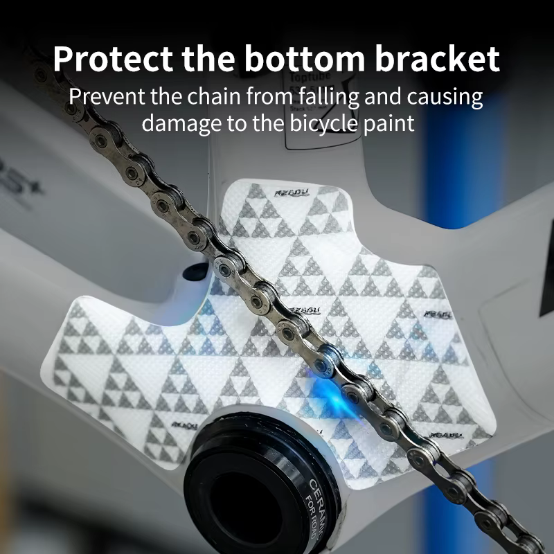 READU vélo pédalier coque autocollant de protection 3M