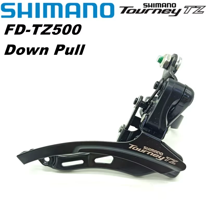 Shimano Tourney TZ FD TZ500 dérailleur avant de vélo FD-TZ500 support de bande de serrage 31.8mm 3x6/7 vitesse partie