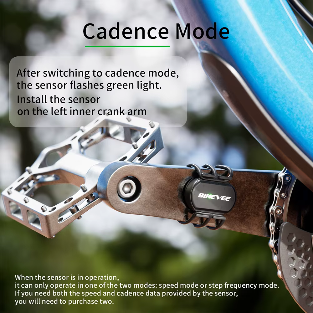 Capteur de Cadence/vitesse sans fil Bluetooth & ANT +