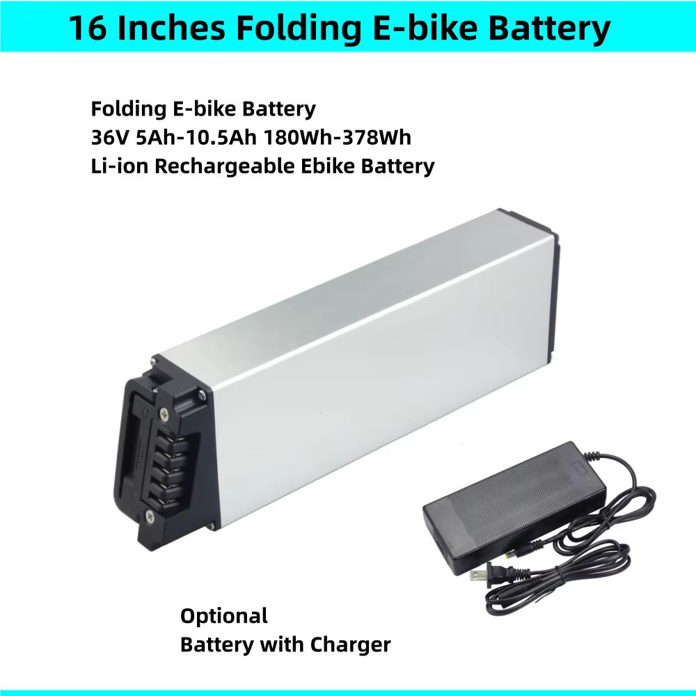 ONEBOT S6 batterie de vélo électrique pliante Portable 36v 6.4Ah 5.2Ah 7Ah Li-ion 250w